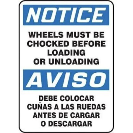 Accuform BILINGUAL OSHA NOTICE Safety Sign SBMVHR843XL SBMVHR843XL